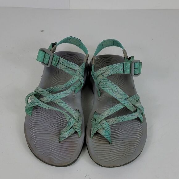 Chaco ZX/2 Classic Women's Green Sandals - Picture 6 of 11